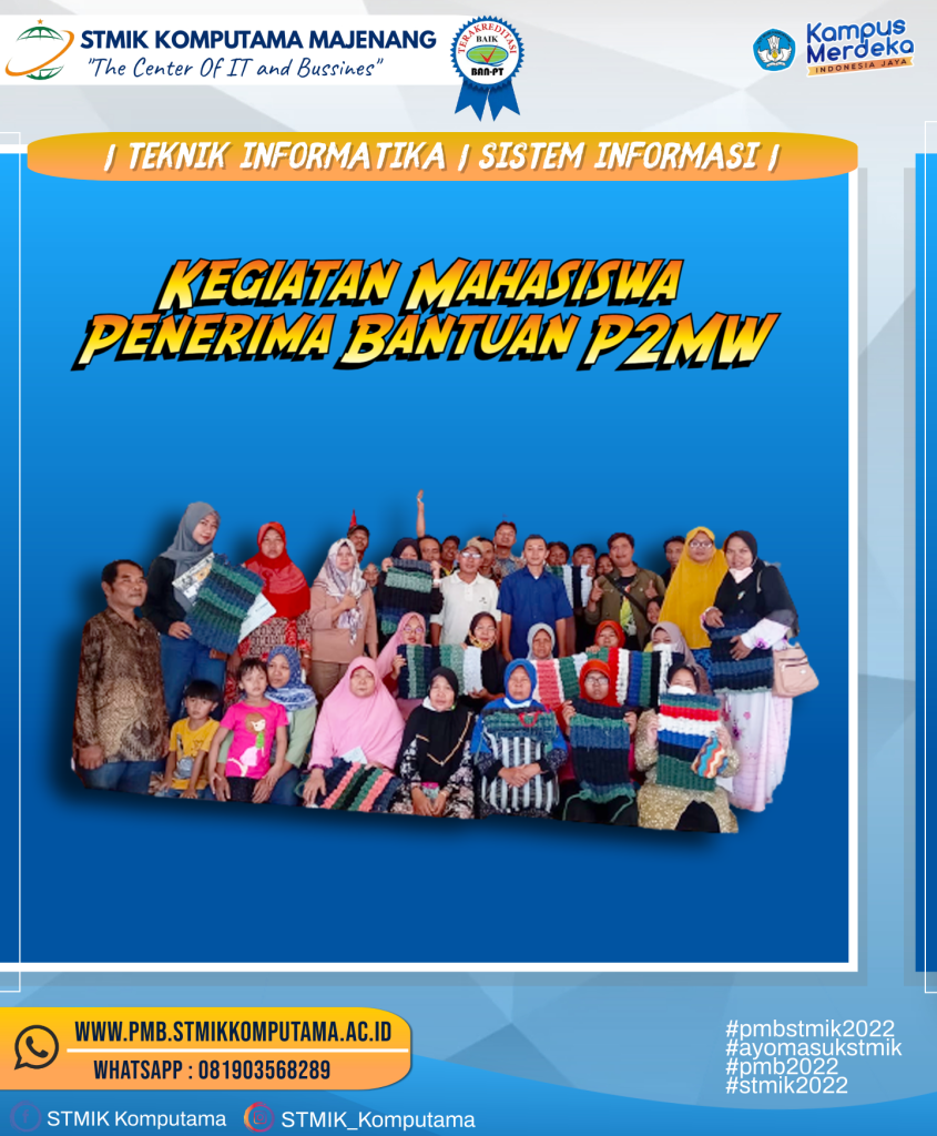 Kegiatan Mahasiswa Penerima Bantuan P2MW