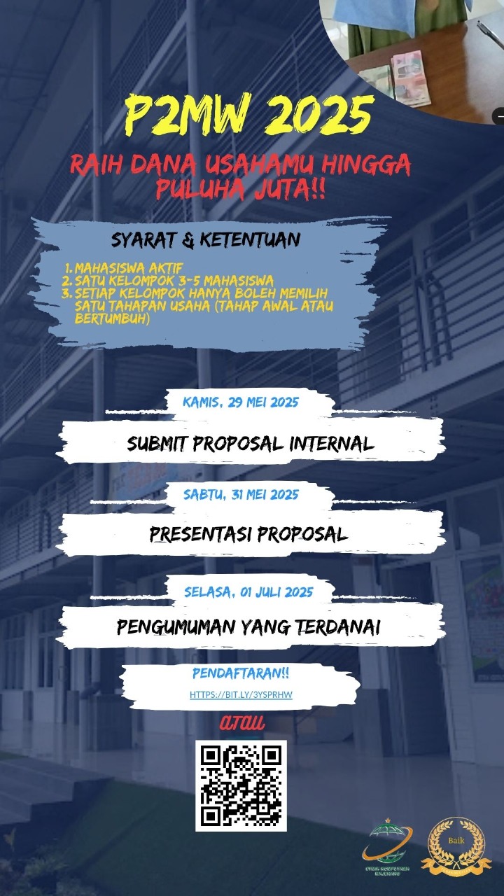 Undangan P2MW STMIK Komputama Majenang Raih pendanaan sampai puluhan juta rupiah!!!