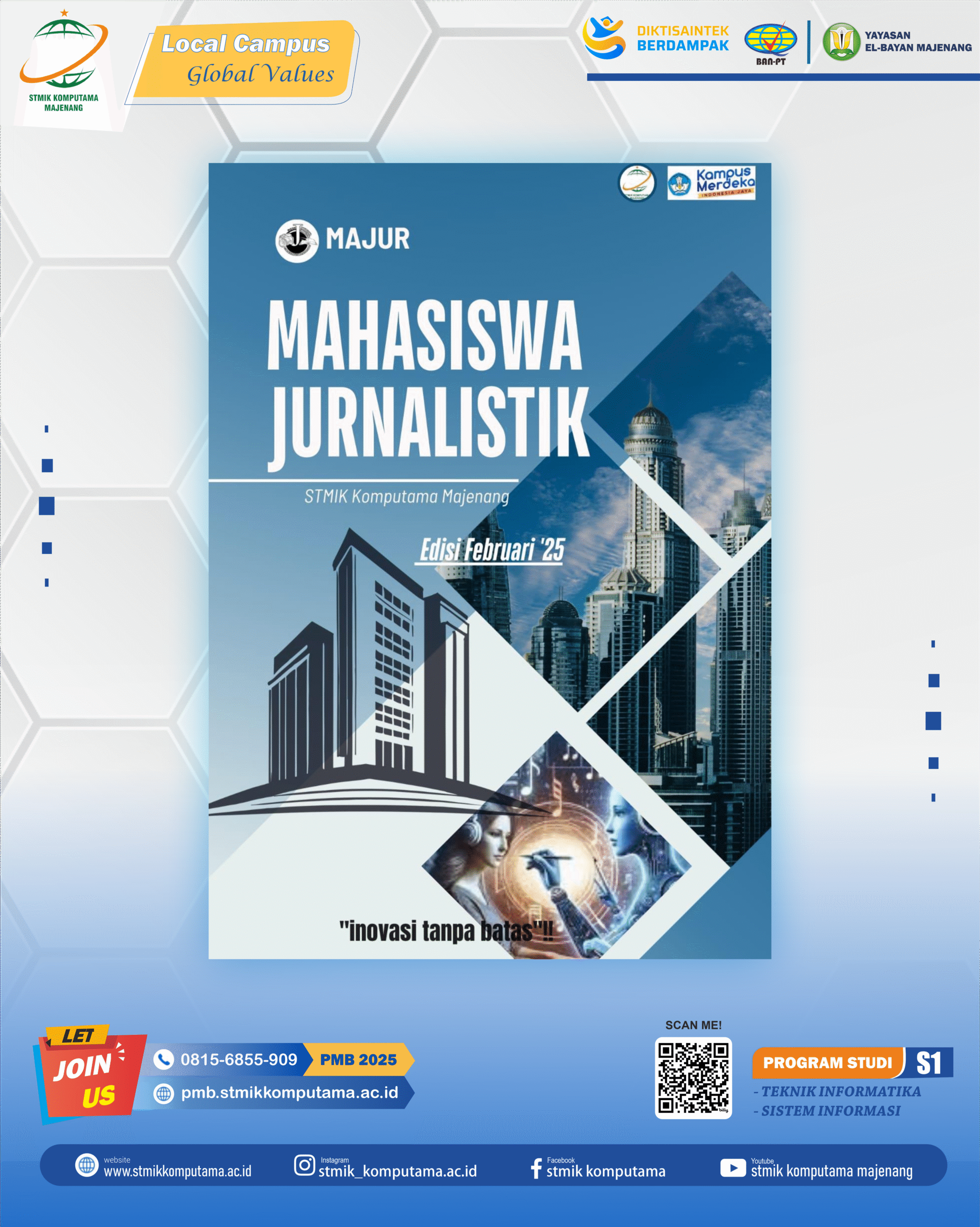 Belajar Jurnalistik dari Nol, UKM Jurnalistik MAJUR STMIK Komputama Majenang Merilis Tabloid Kedua!