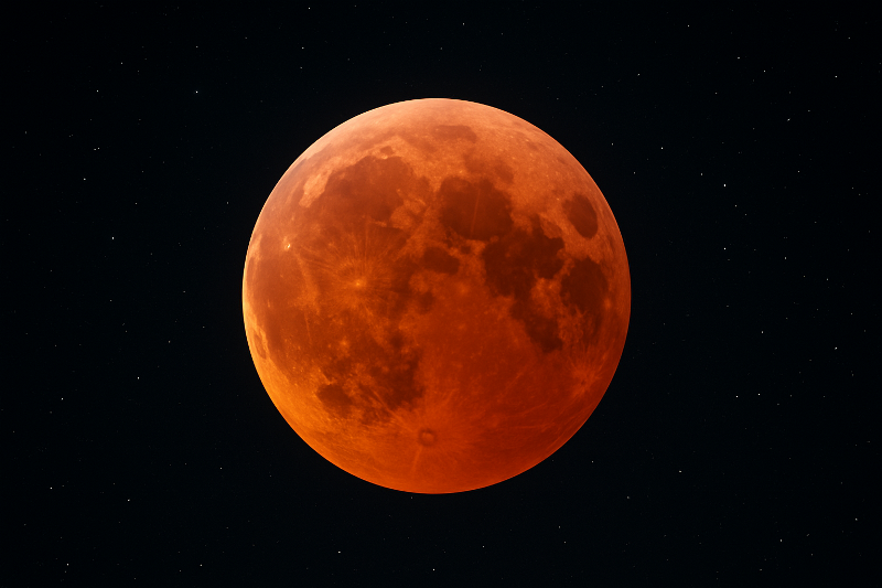 Gerhana Bulan Total Minggu 7 September 2025, Ini Niat Tata Cara Sholat Khusyuf Lengkap Jadwalnya