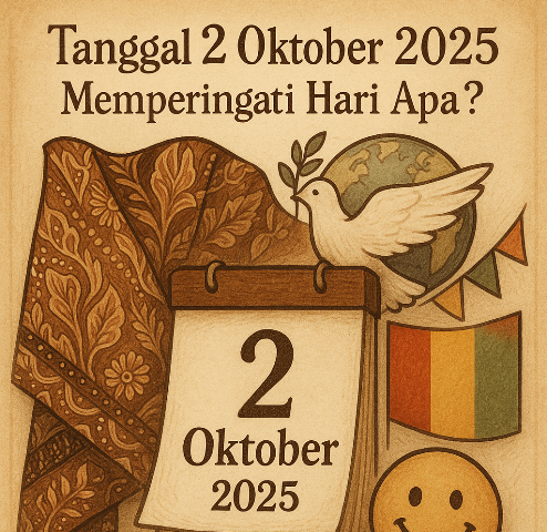 Usai Ramai 30 September dan 1 Oktober, 2 Oktober 2025 Memperingati Hari Apa?