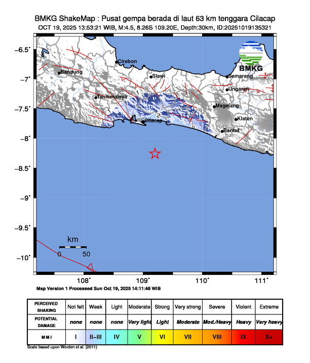 Gempa Cilacap Hanya M 4,5 tapi Getarannya Terasa di Baturraden hingga Yogyakarta, Kenapa?