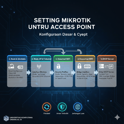 Cara Mengoptimalkan Jaringan Wi-Fi dengan Setting Mikrotik sebagai Access Point