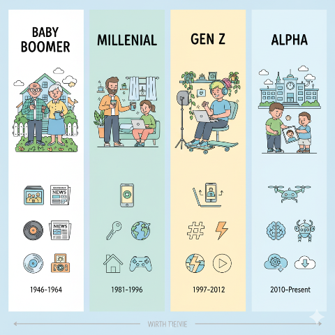 Strategi Memimpin Generasi Milenial dan Gen-Z, Apa Bedanya dengan Gen-X dan Baby Boomer?