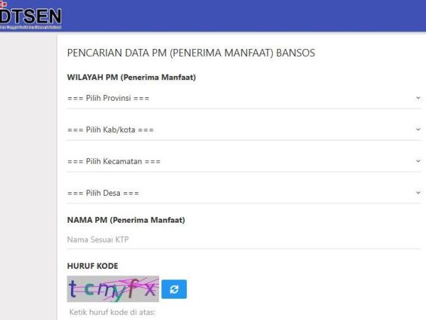 Cara Mudah Cek Bansos Kuartal 4 2025 dengan KTP Melalui cekbansos.kemensos.go.id.