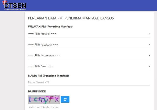 Cara Mudah Cek Bansos Kuartal 4 2025 dengan KTP Melalui cekbansos.kemensos.go.id.