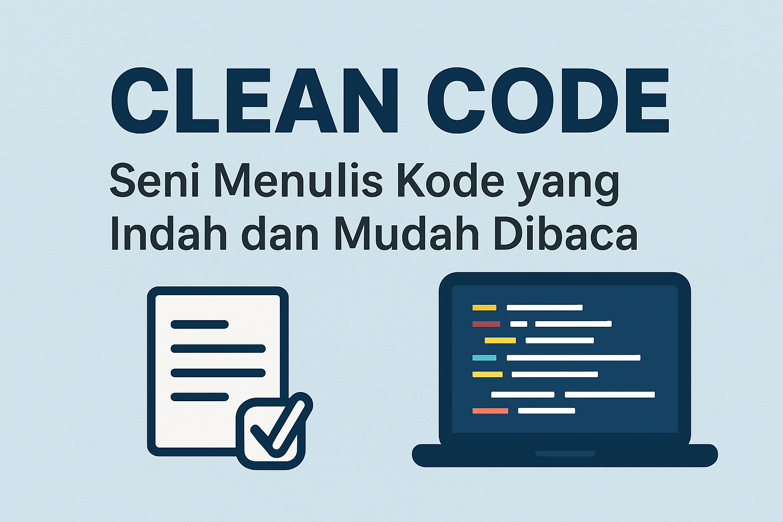 Clean Code: Seni Menulis Kode yang Indah dan Mudah Dibaca
