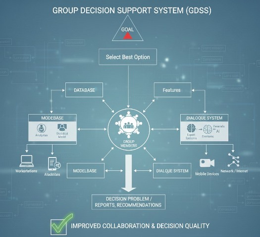 Pengertian GDSS dan Perannya dalam SPK: Penjelasan Singkat, Padat dan Lengkap