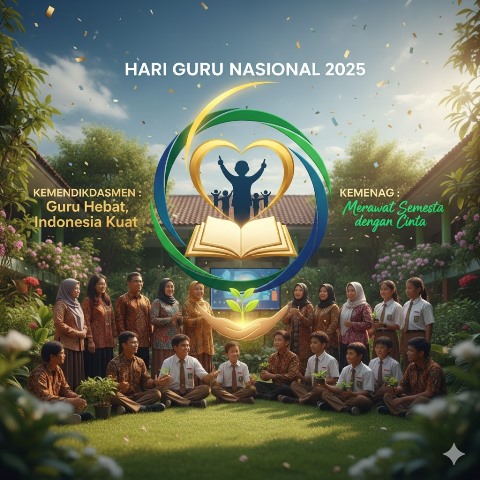 Ada 2 Versi Tema dan Logo Hari Guru Nasional 25 November 2025, Yuk Cek di Sini!
