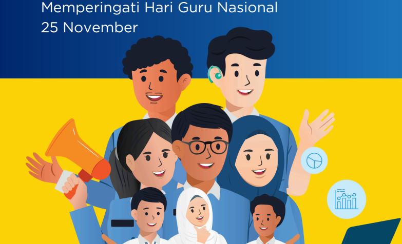 Logo, Tema dan Makna Hari Guru Nasional 2025 versi Kemendikdasmen dan Kemenag