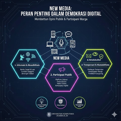 New Media dan Peran Pentingnya dalam Demokrasi Digital