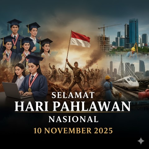 30 Contoh Ucapan Selamat Hari Pahlawan 10 November 2025: Heroik, Inspiratif Khas Anak Muda