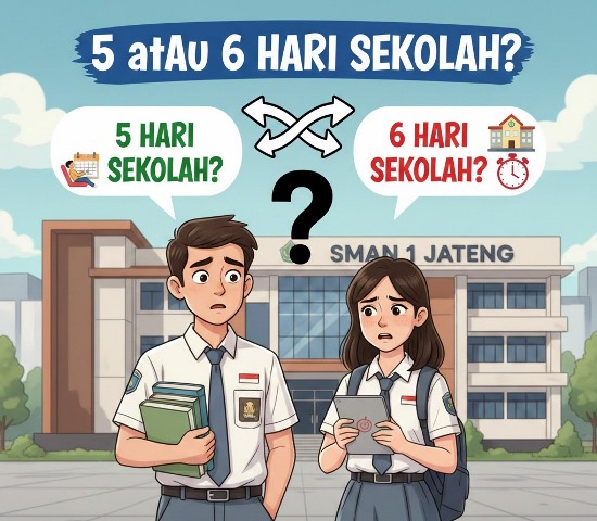 Pemprov Jateng Kaji Kembali Berlakukan 6 Hari Sekolah, Apa Respons Siswa dan Orangtua?