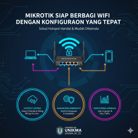 Mikrotik Siap Berbagi WiFi dengan Konfigurasi yang Tepat