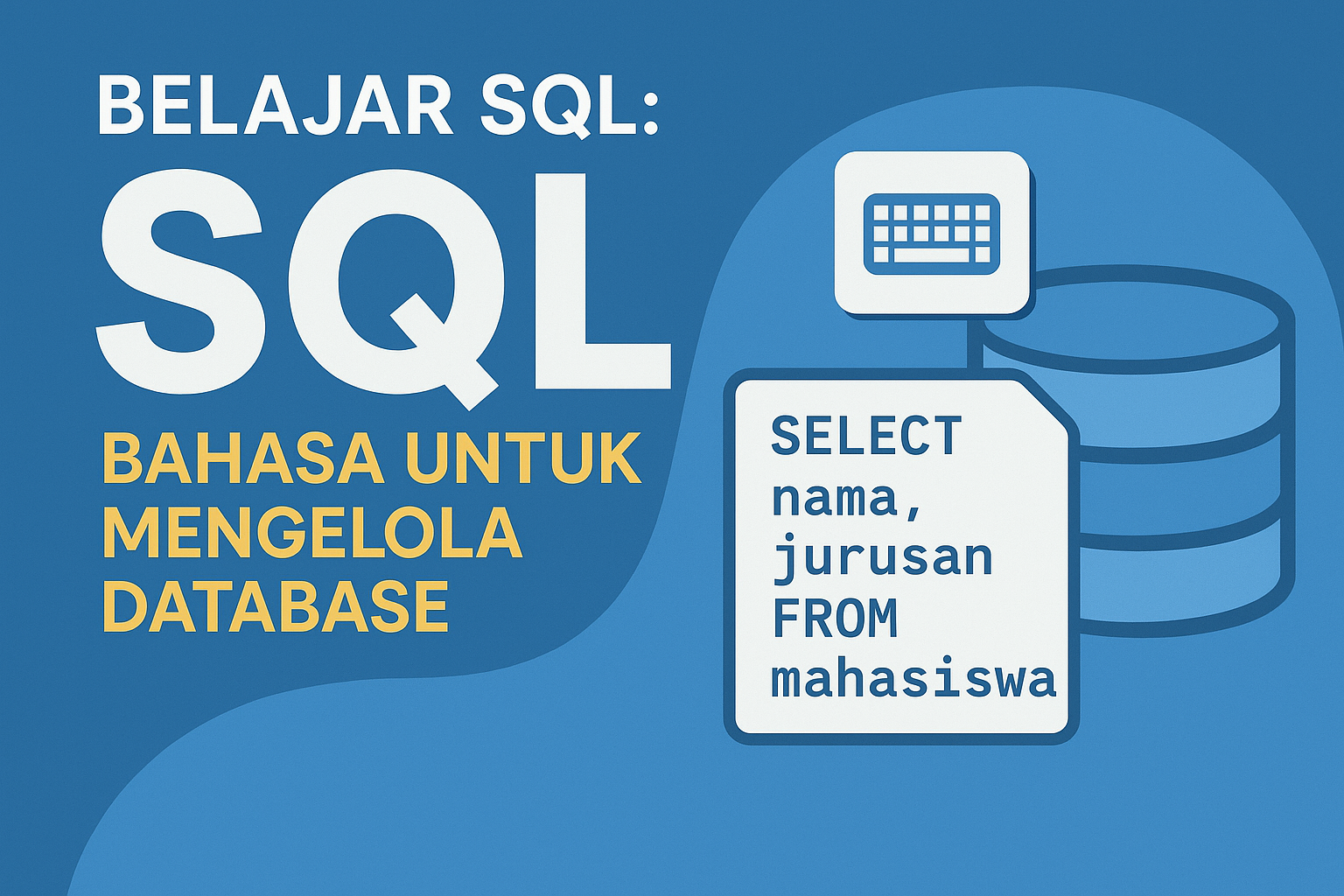 Belajar SQL: Bahasa untuk Mengelola Database